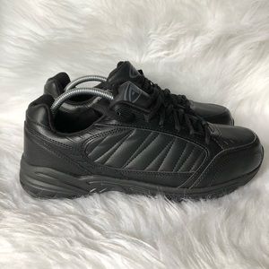 New Athletic men’s black shoes Size 10.5